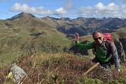 MONTE MINCUCCO (croce 1832 m - cima 2001 m) ad anello dal piano del Lago di Valmora il 17 ottobre 2019 - FOTOGALLERY